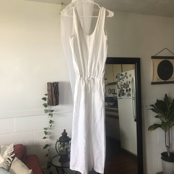 NWOT Anthropologie Cloth and Stone Linen Jumpsuit - Picture 2 of 8